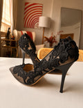 Дантелени обувки на ток Karen Millen - 40 - Sunday West Boutique