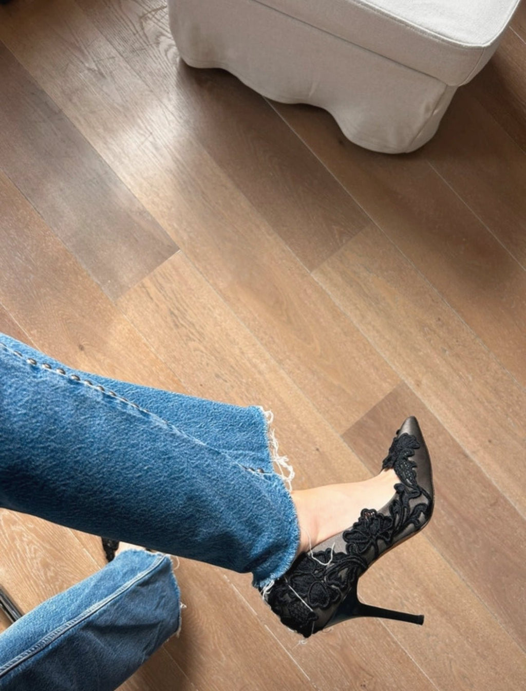 Дантелени обувки на ток Karen Millen - 40 - Sunday West Boutique