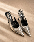 Diesel D-Venus SB хромирани токчета - 39 - Sunday West Boutique