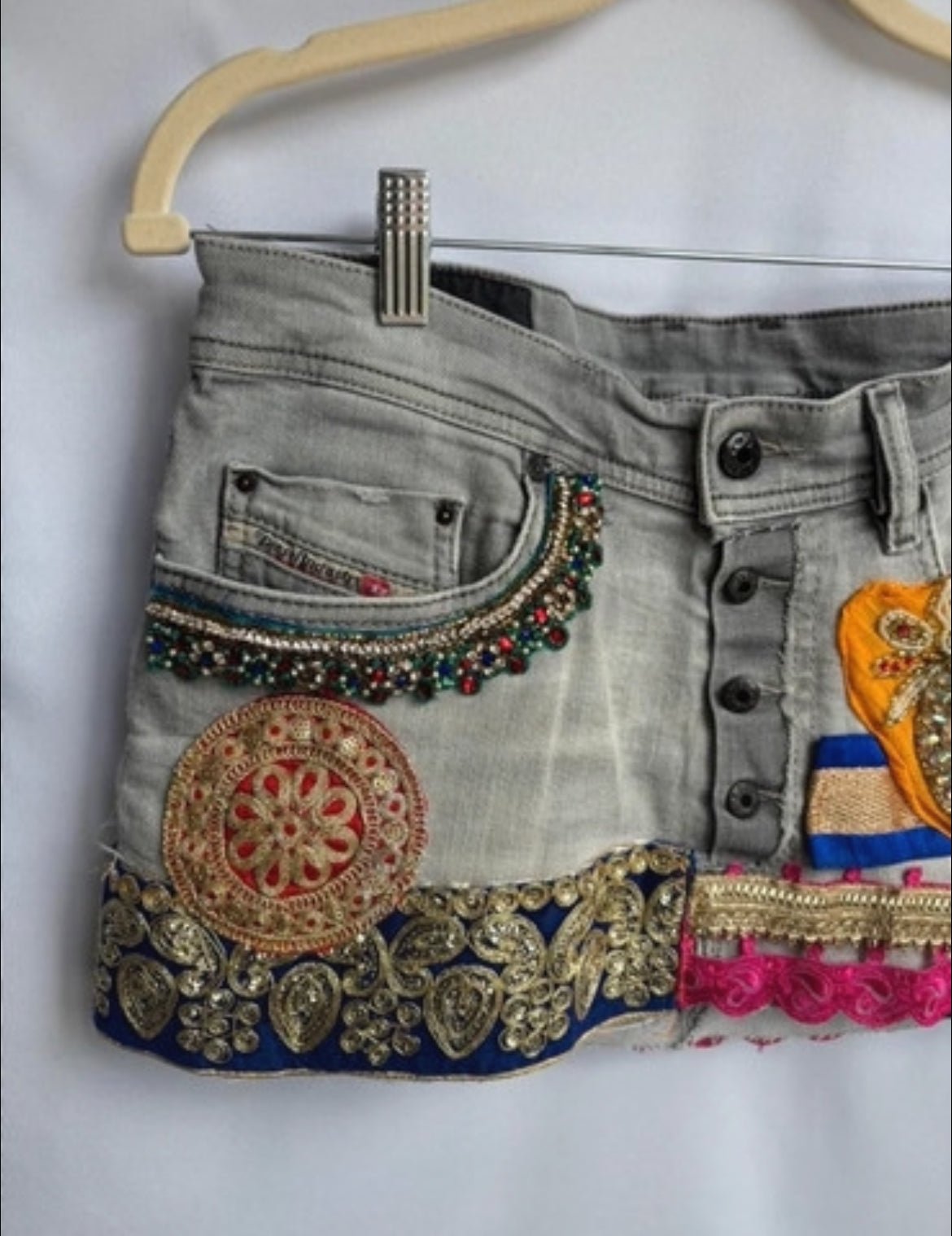 Diesel Reworked мини пола - Sunday West Boutique