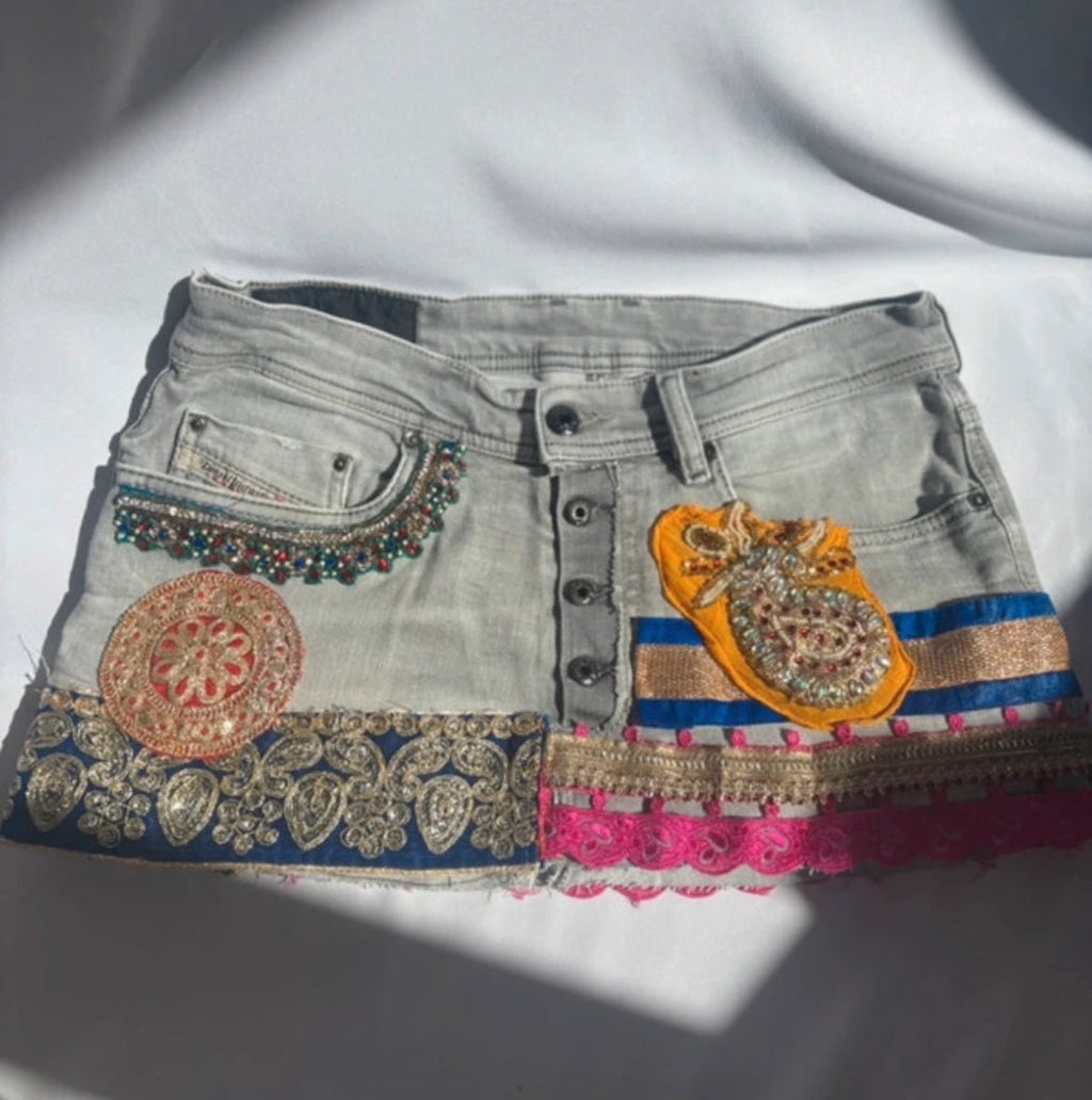 Diesel Reworked мини пола - Sunday West Boutique