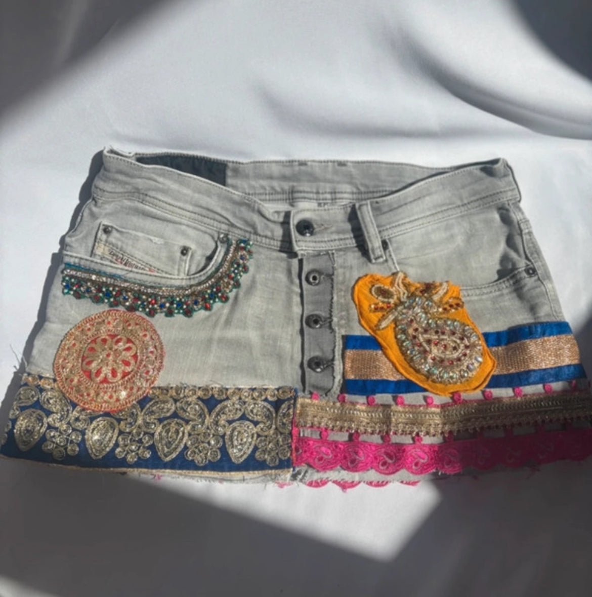 Diesel Reworked мини пола - Sunday West Boutique