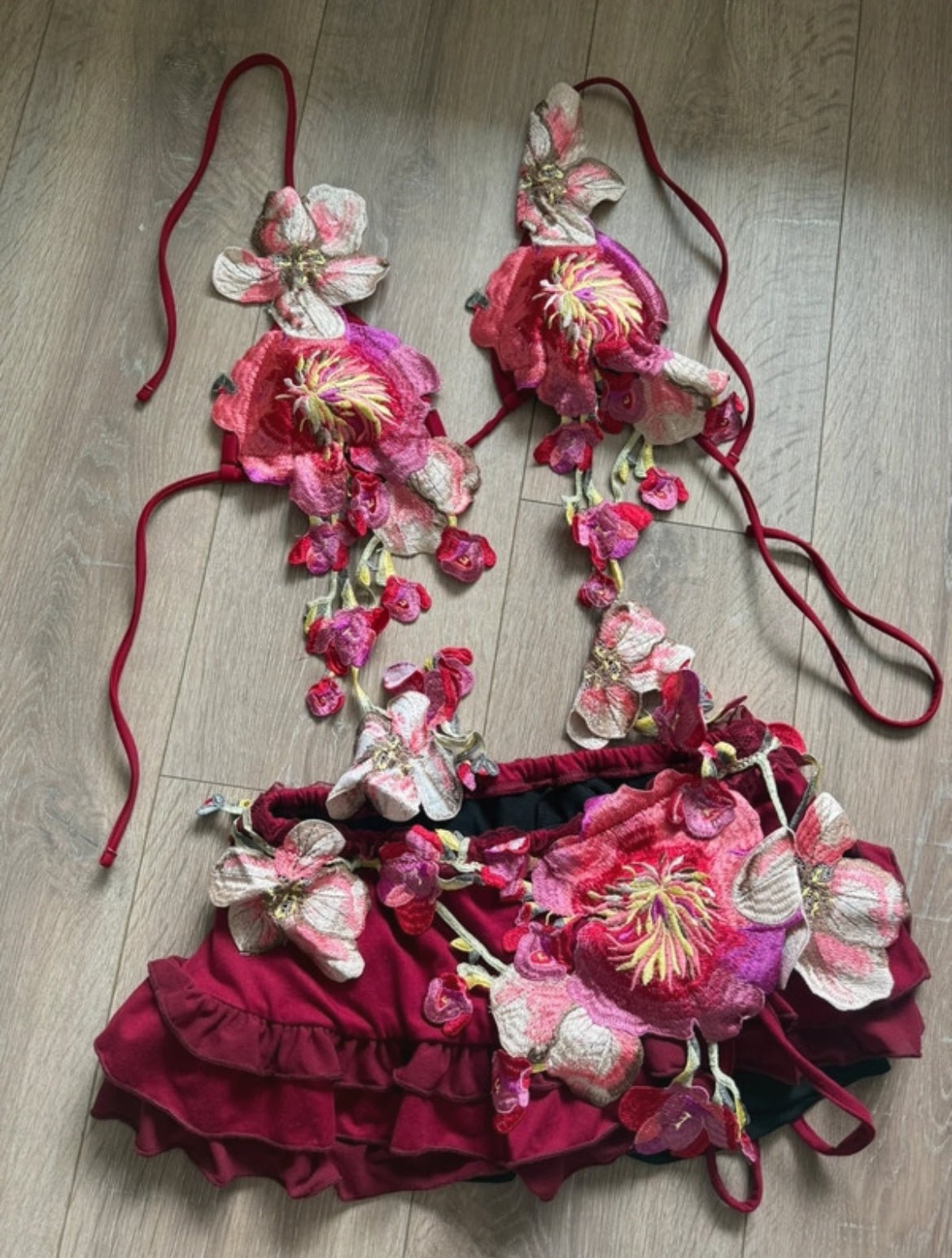Дизайнерски комплект от две части Fleur Marie - Sunday West Boutique