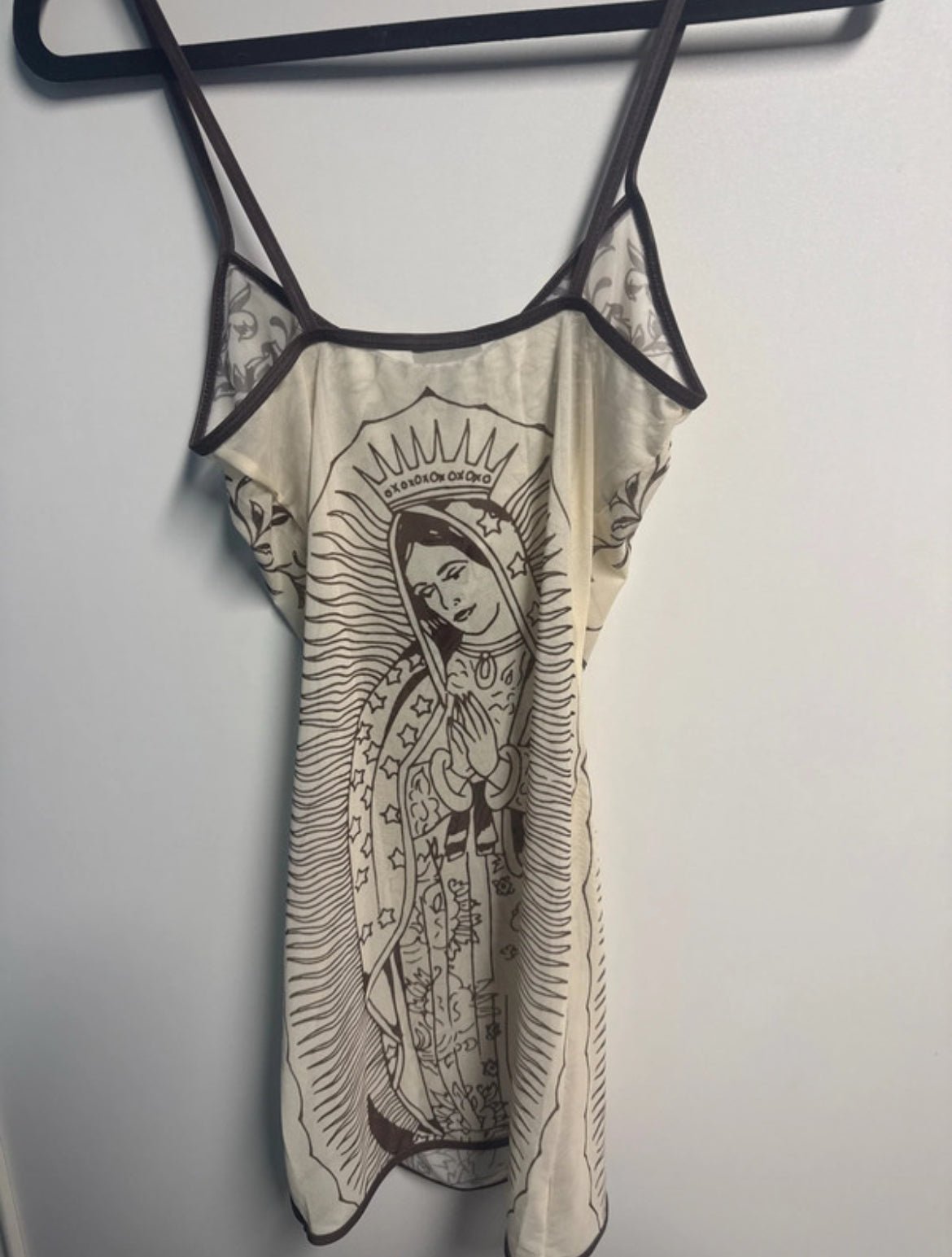 Ed Hardy Virgin Mary рокля - M - Sunday West Boutique