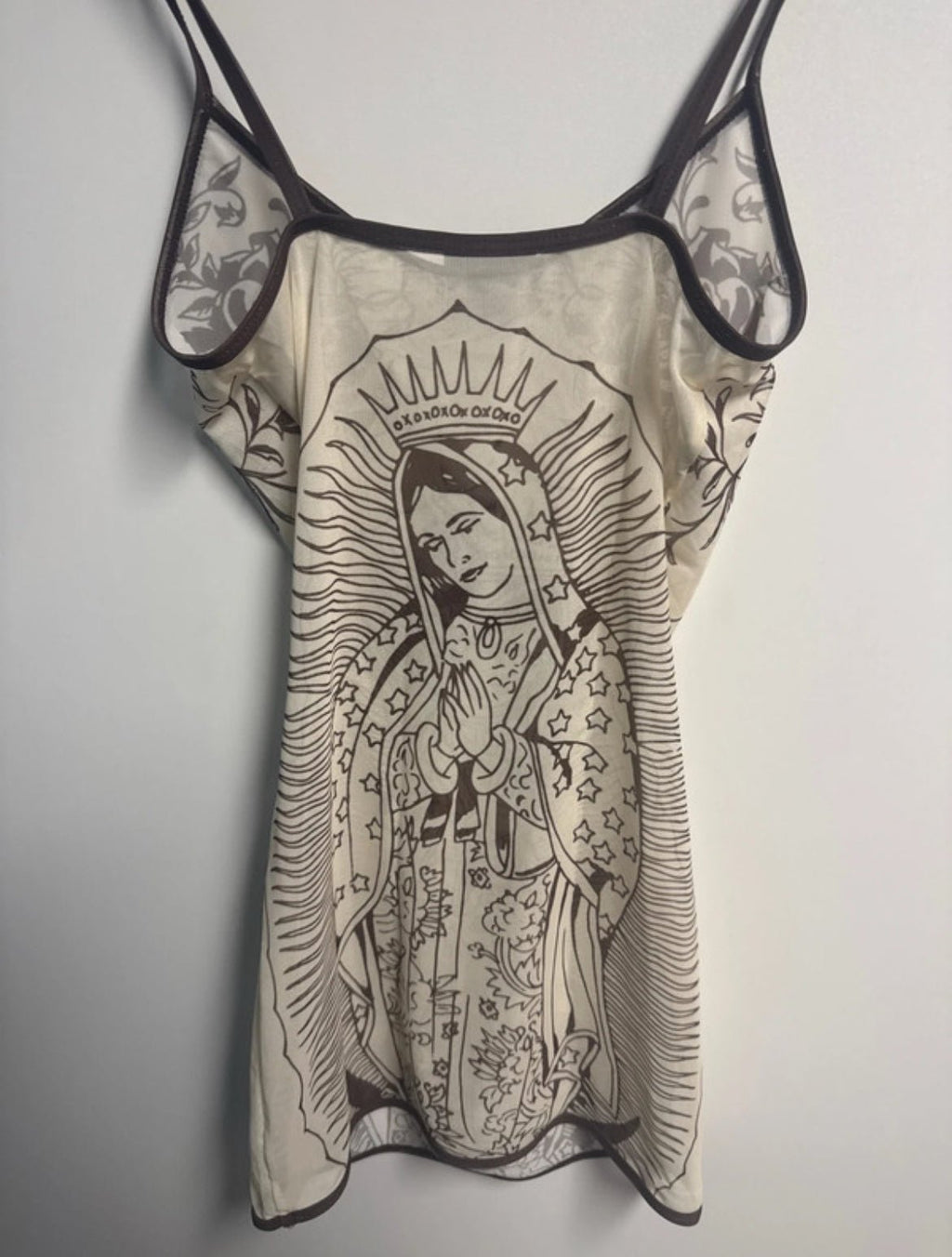 Ed Hardy Virgin Mary рокля - S - Sunday West Boutique