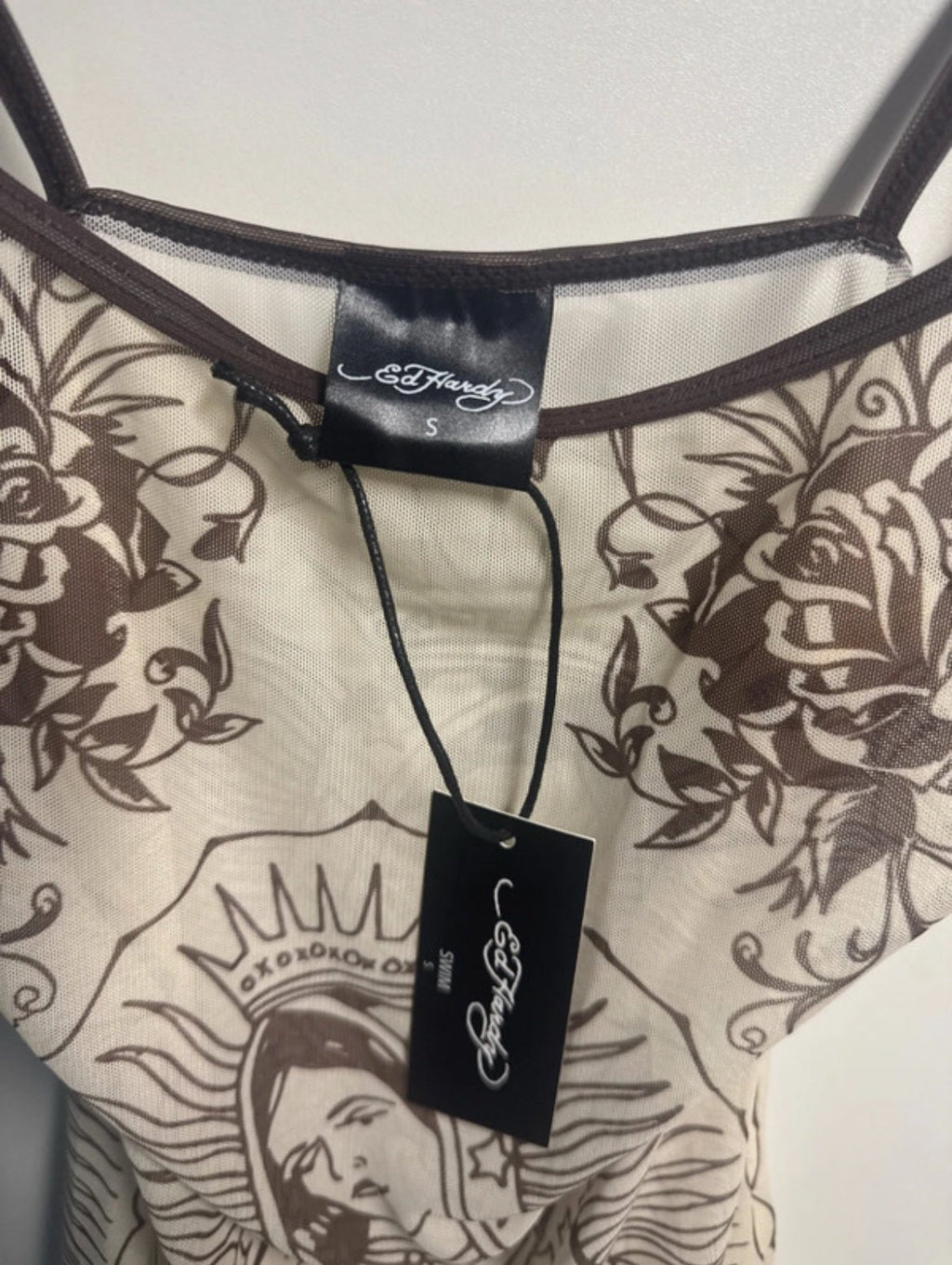 Ed Hardy Virgin Mary рокля - S - Sunday West Boutique