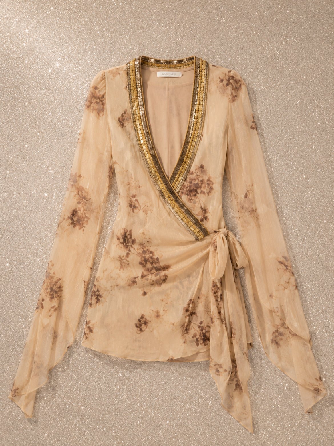 Ефирна рокля Jaded London от фина шифонена материя - Sunday West Boutique