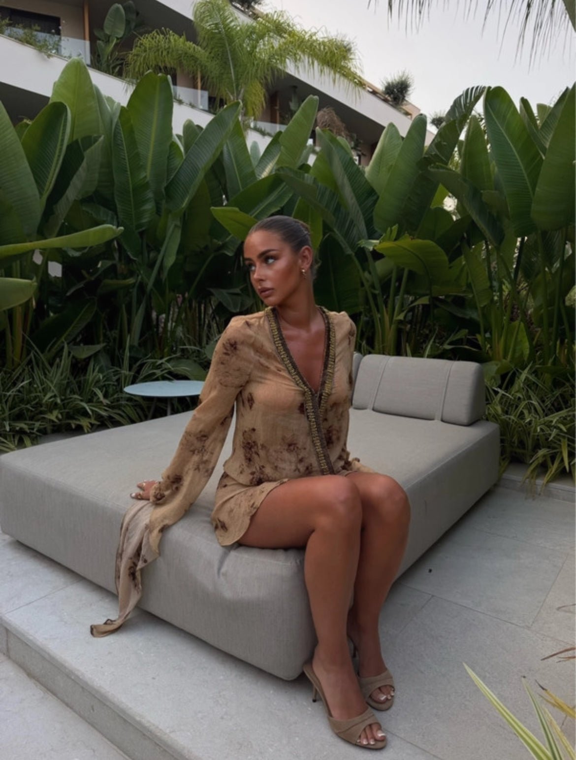 Ефирна рокля Jaded London от фина шифонена материя - Sunday West Boutique