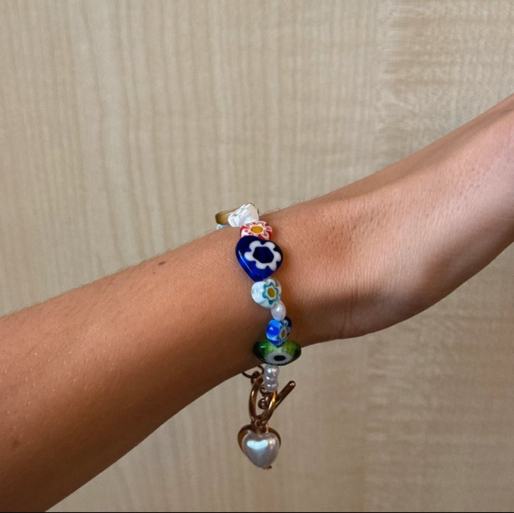 Гривна в стил Murano Millefiori - Sunday West Boutique