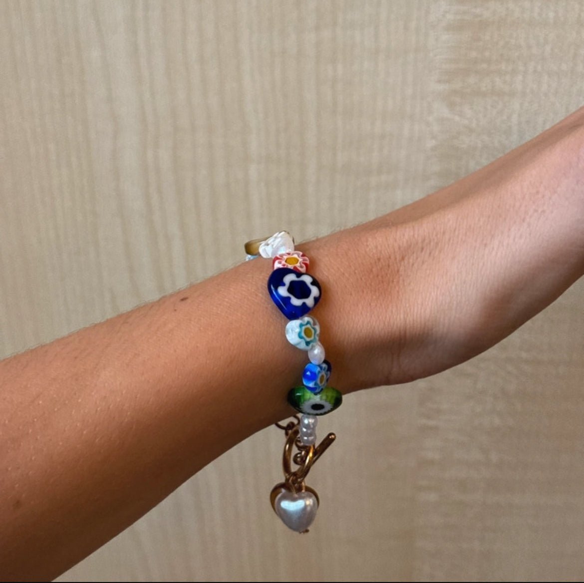 Гривна в стил Murano Millefiori - Sunday West Boutique