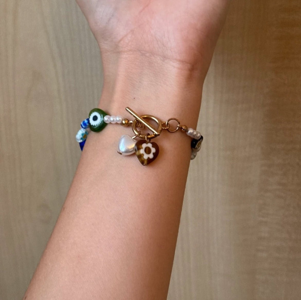 Гривна в стил Murano Millefiori - Sunday West Boutique