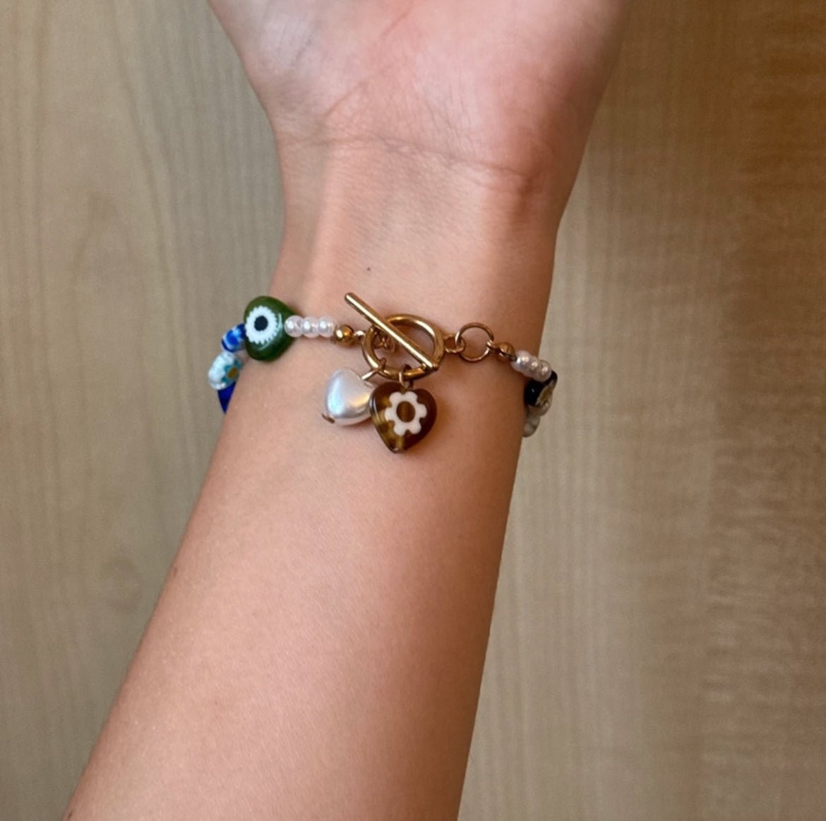 Гривна в стил Murano Millefiori - Sunday West Boutique