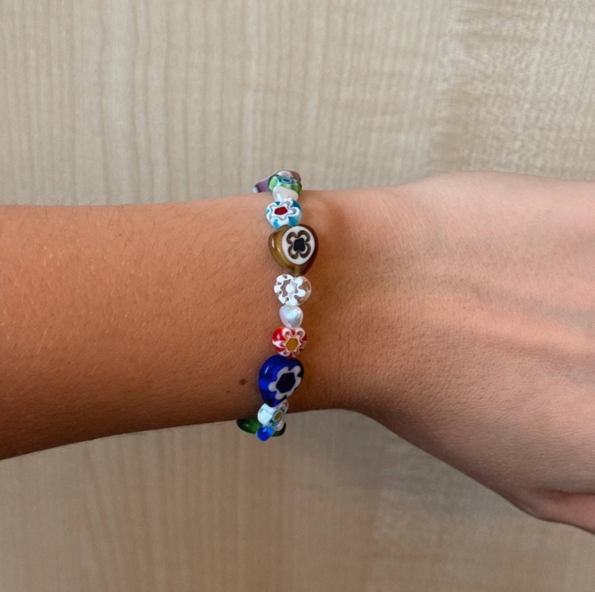 Гривна в стил Murano Millefiori - Sunday West Boutique