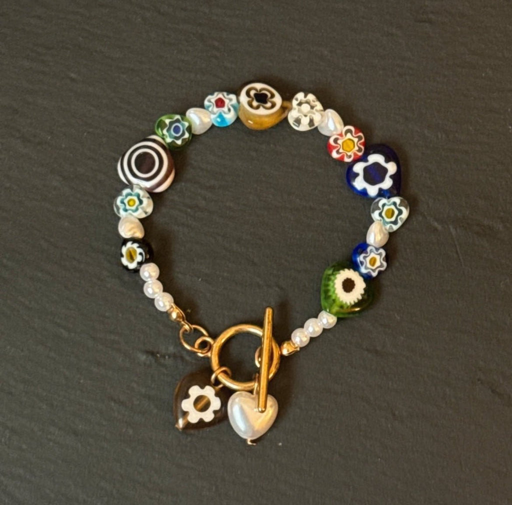 Гривна в стил Murano Millefiori - Sunday West Boutique