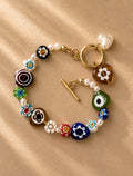 Гривна в стил Murano Millefiori - Sunday West Boutique