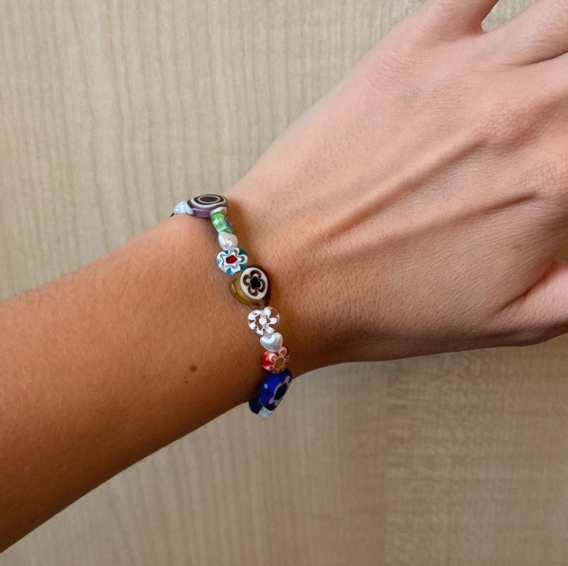 Гривна в стил Murano Millefiori - Sunday West Boutique