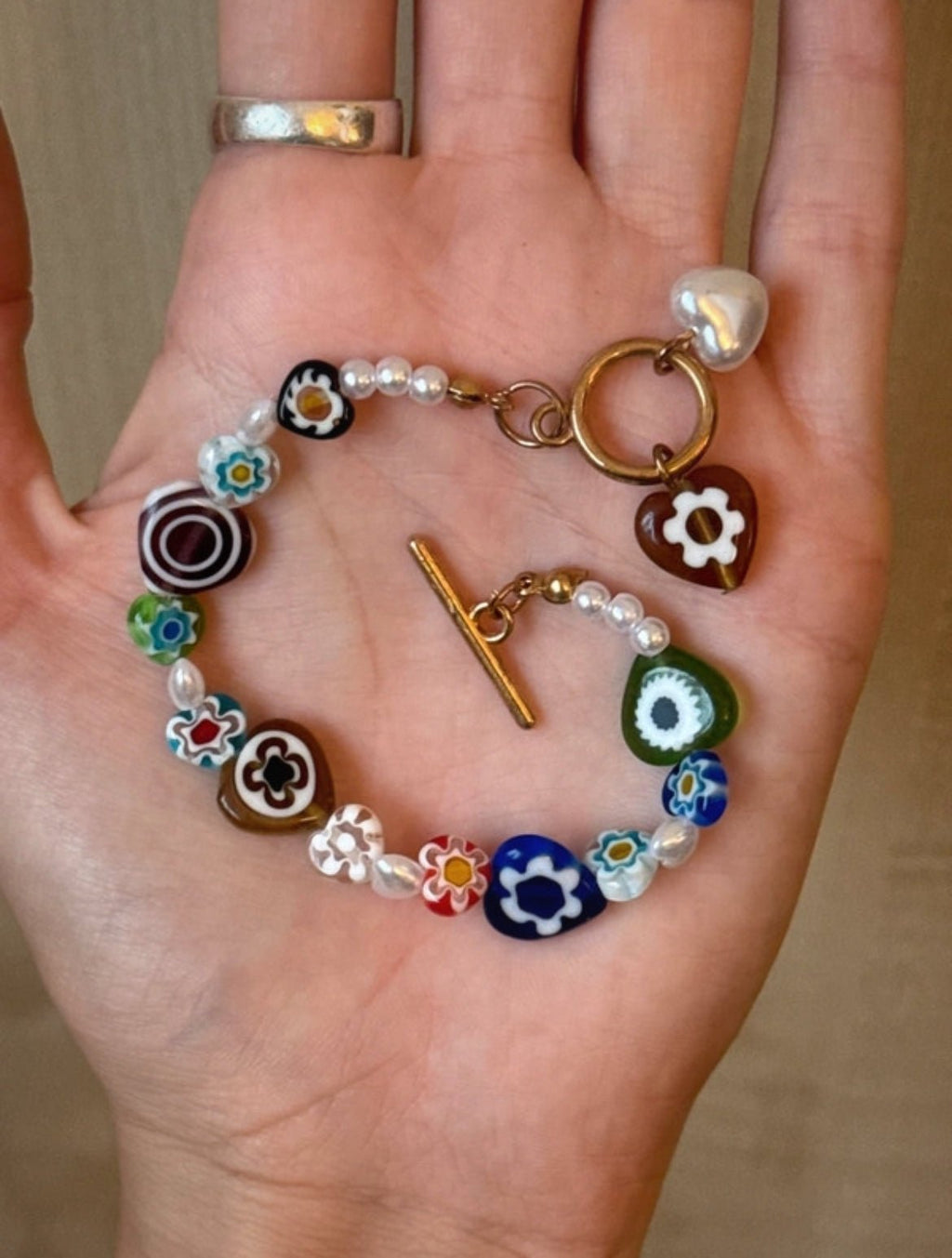 Гривна в стил Murano Millefiori - Sunday West Boutique