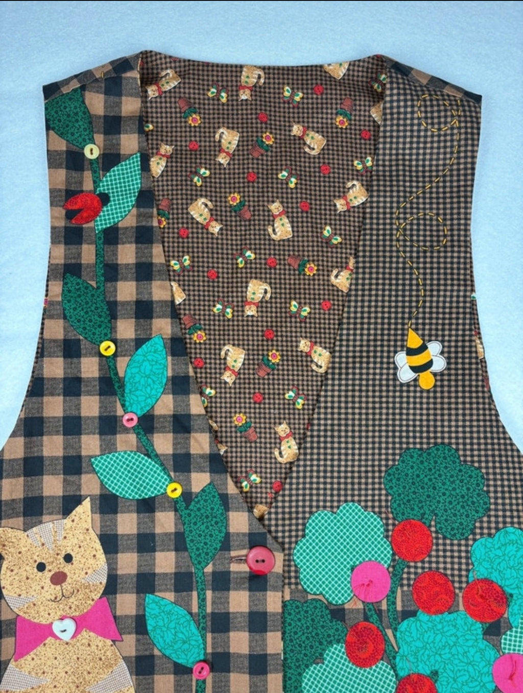 Handmade patchwork елек - Sunday West Boutique