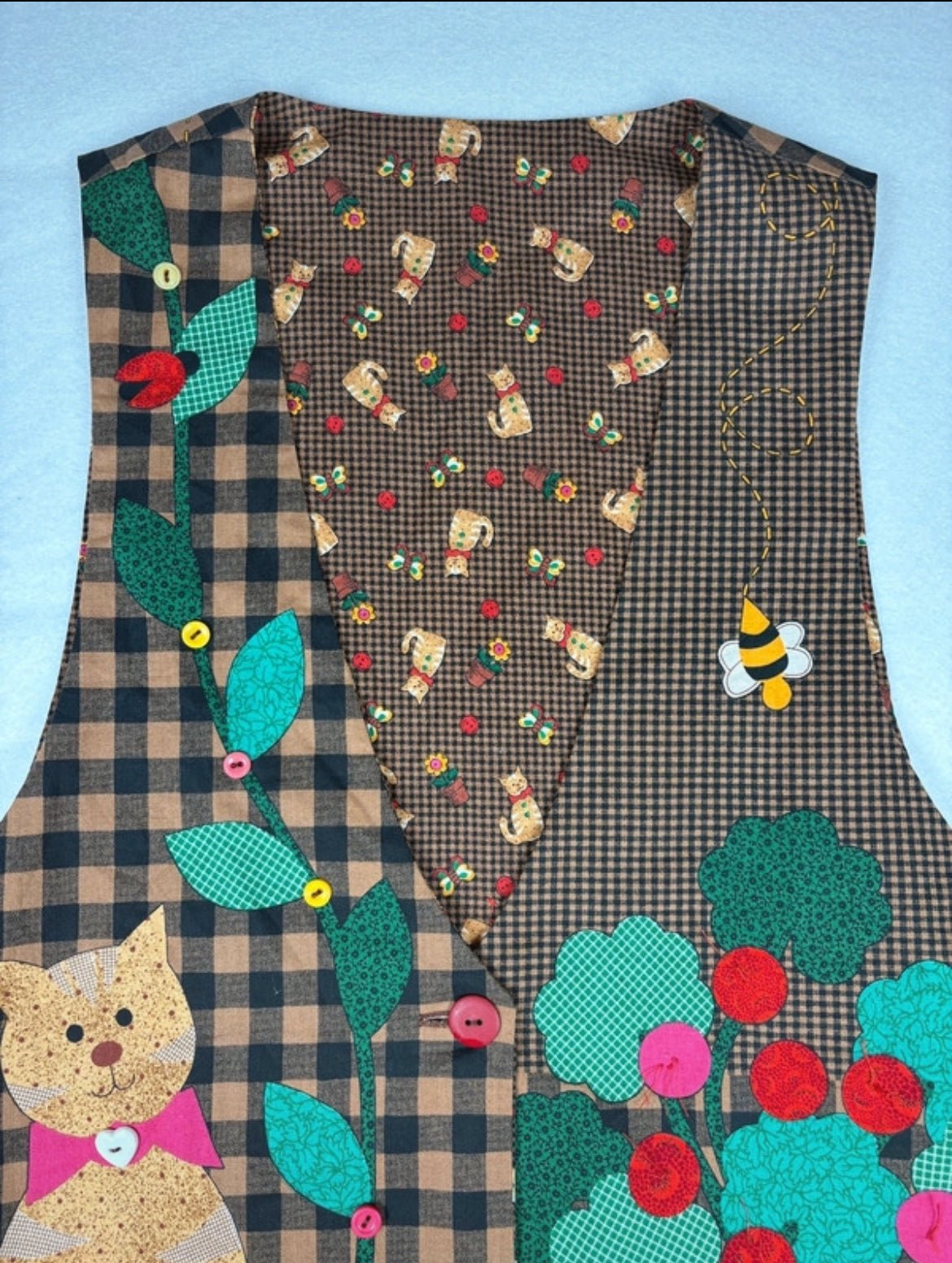 Handmade patchwork елек - Sunday West Boutique