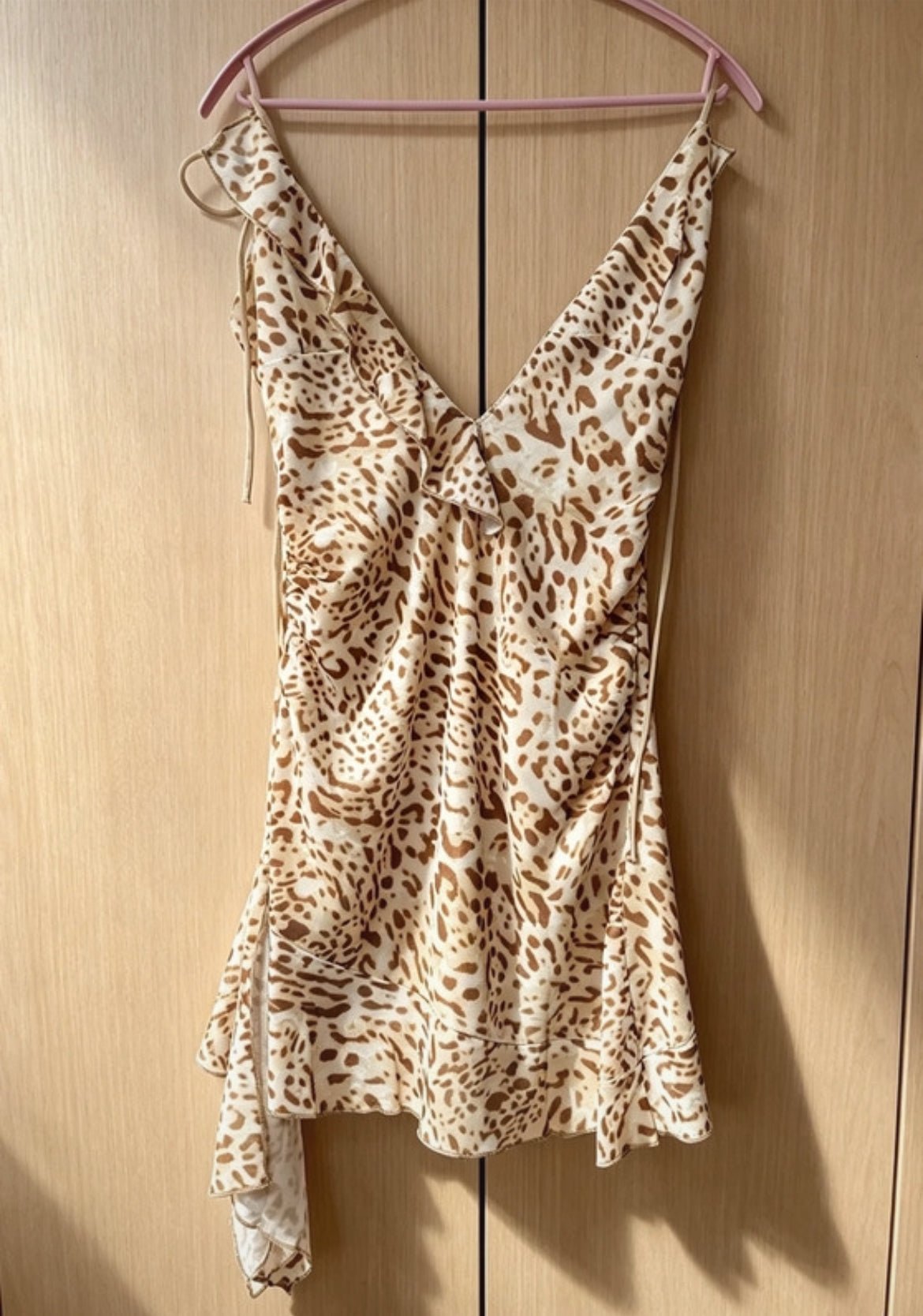 I.AM.GIA leopard mesh мини рокля - Sunday West Boutique