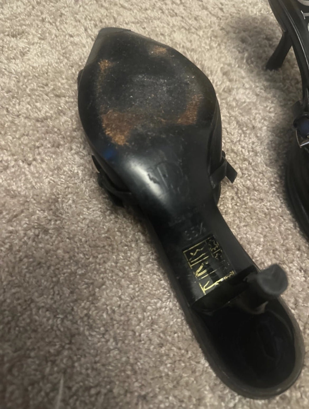 Изключително редки винтидж Christian Dior Bondage Kitten Heels от колекция Fall/Winter 2003 - 35,5 - Sunday West Boutique