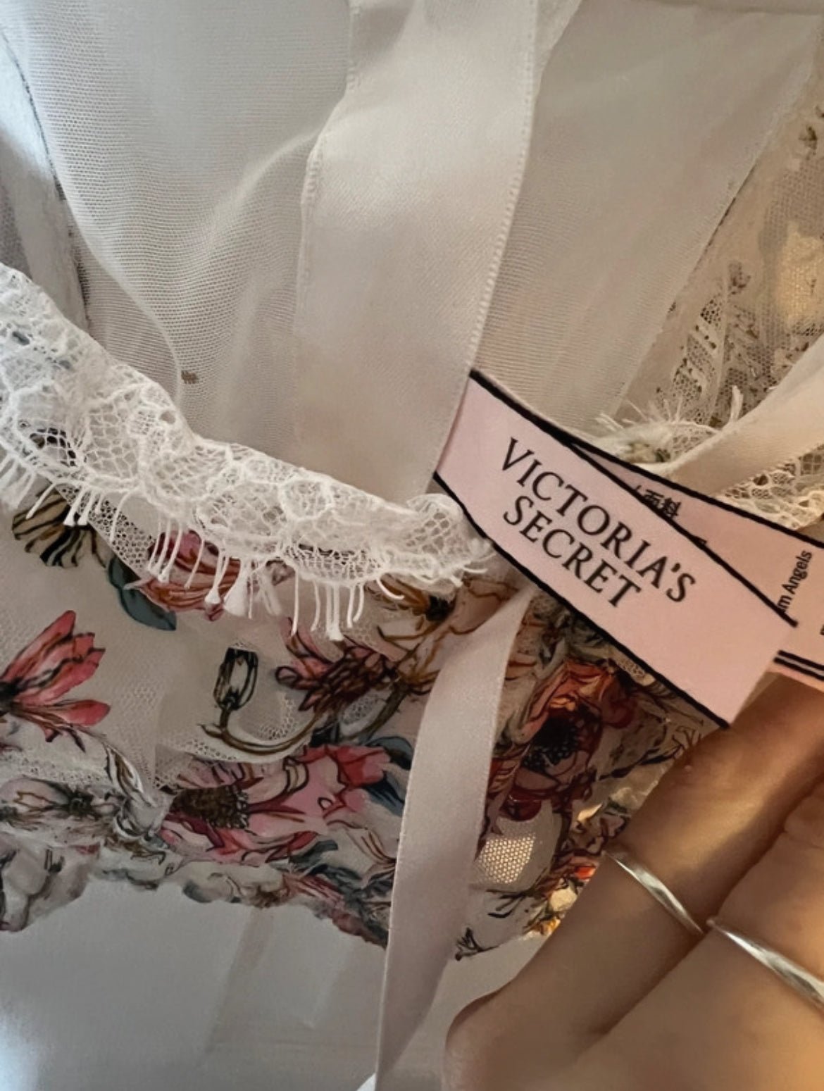 Корсетен топ Victoria’s Secret с романтичен флорален принт - Sunday West Boutique