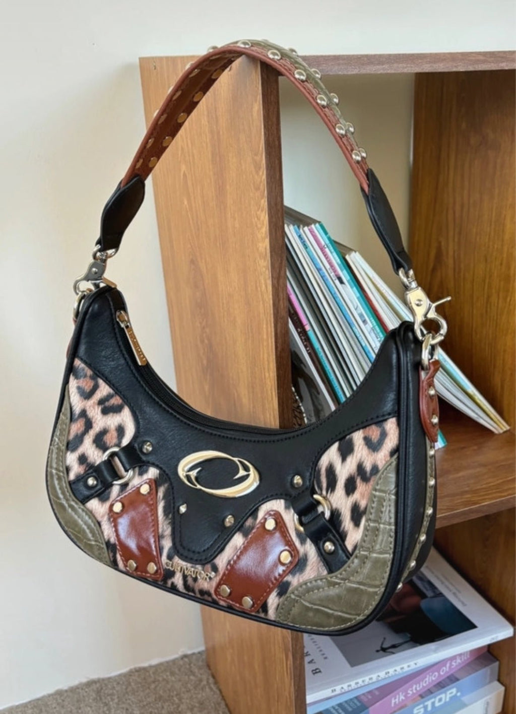 Лимитирана чанта Cultivator с patchwork дизайн - Sunday West Boutique