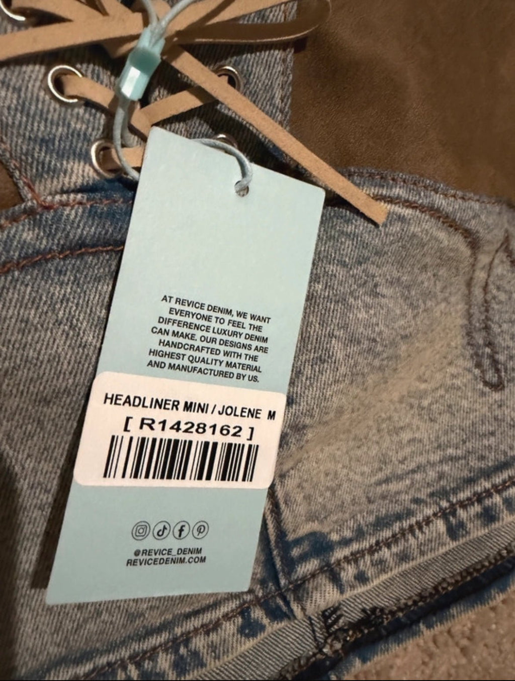 Микро мини пола Revice с ниска талия - Sunday West Boutique
