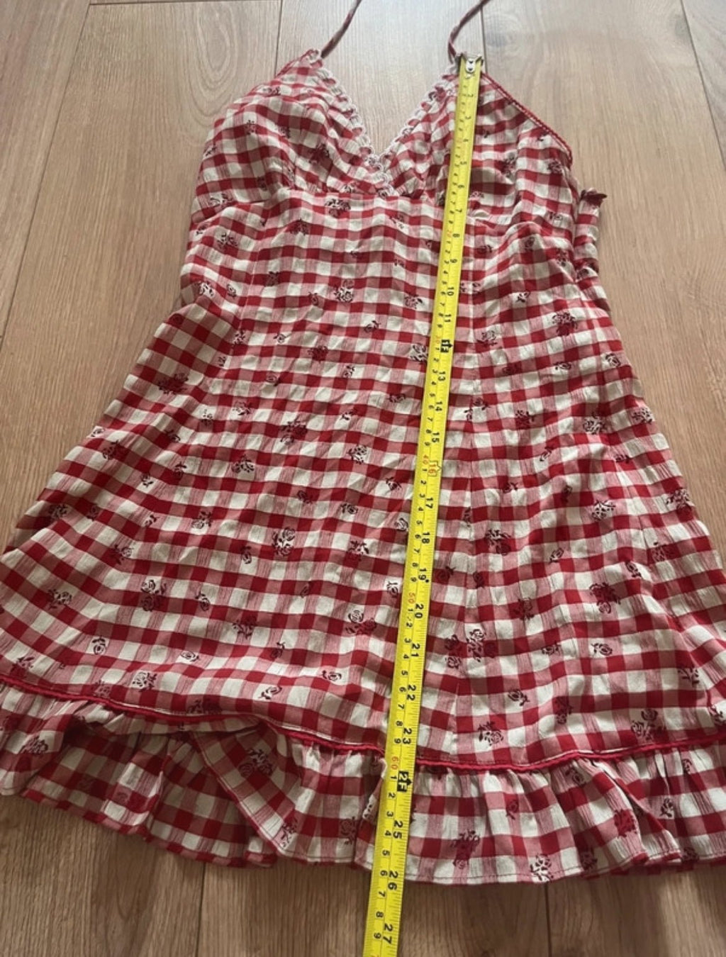 Мини gingham рокля Sweet Chiling - Sunday West Boutique