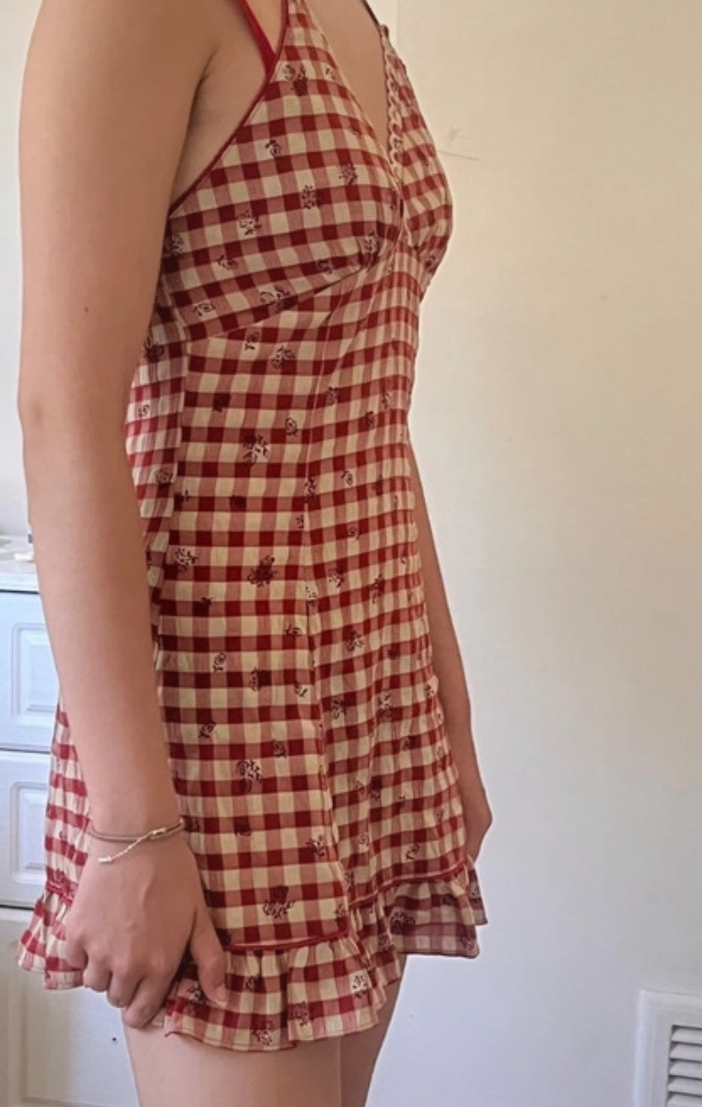 Мини gingham рокля Sweet Chiling - Sunday West Boutique