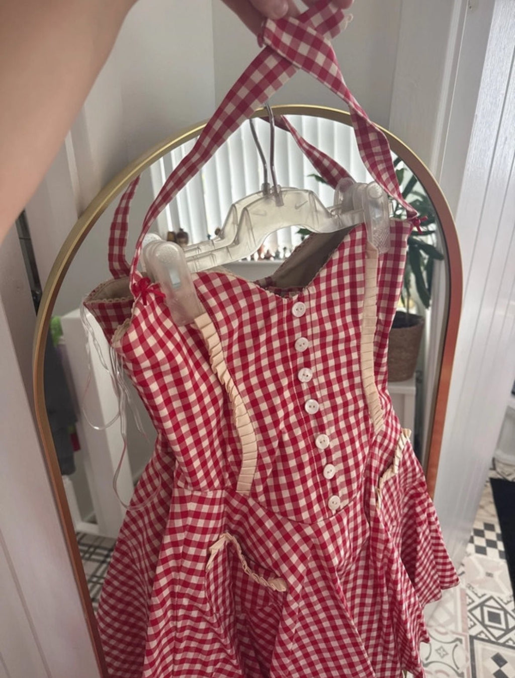 Мини рокля House of CB Gingham - Sunday West Boutique