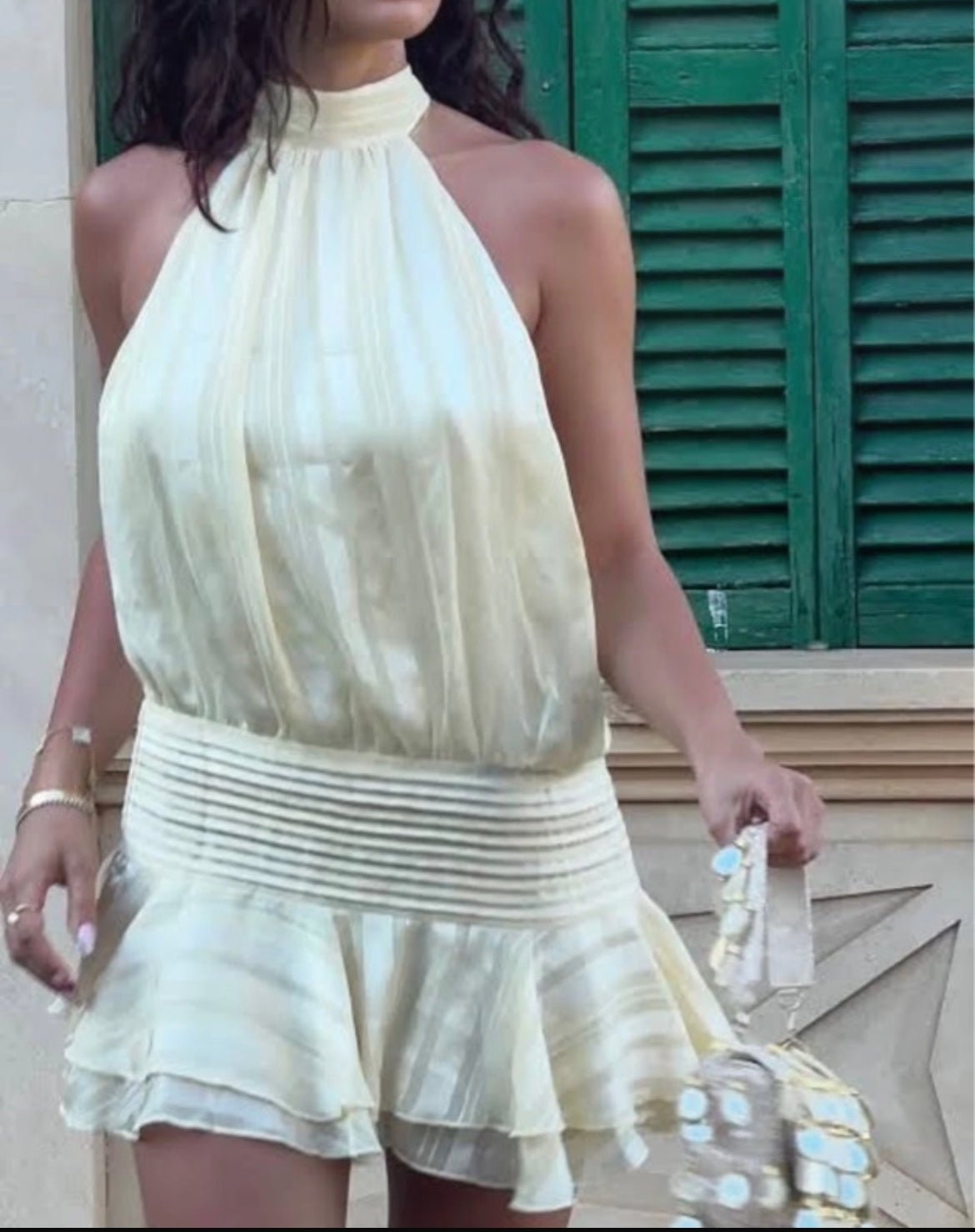 Мини рокля Peppermayo - ivory - Sunday West Boutique