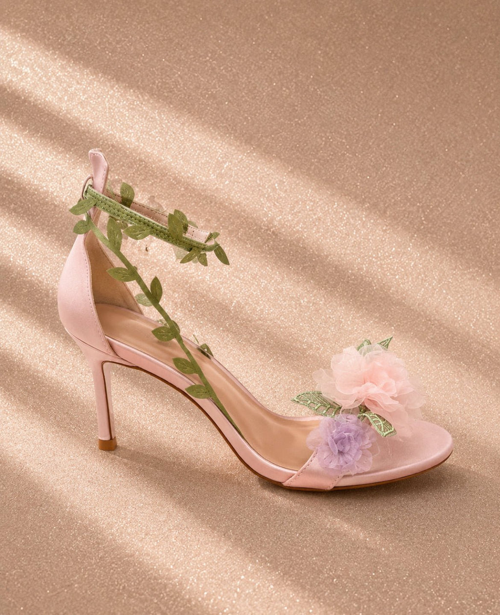Приказни сандали на ток Once Upon a Heel – Rapunzel - Sunday West Boutique