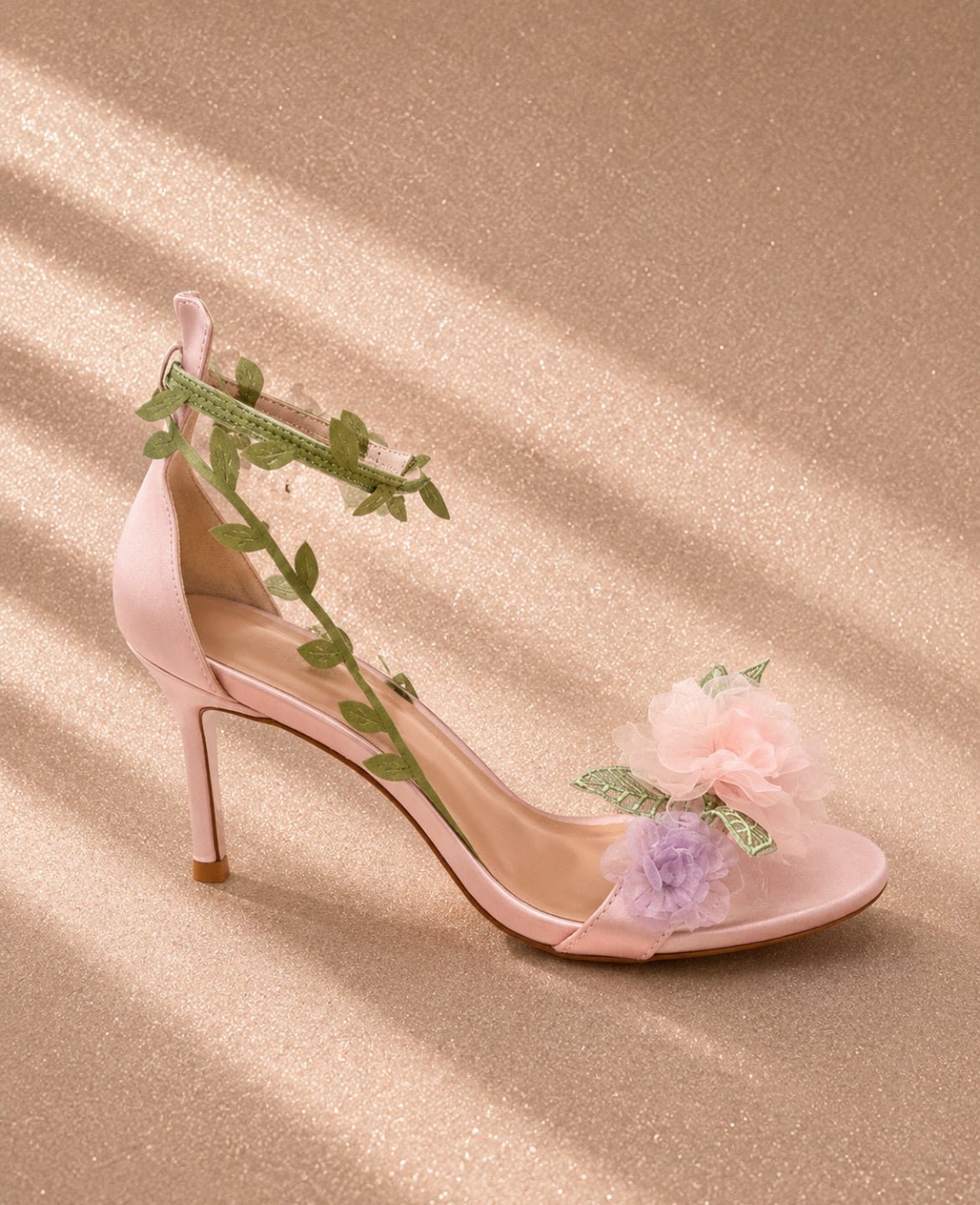 Приказни сандали на ток Once Upon a Heel – Rapunzel - Sunday West Boutique