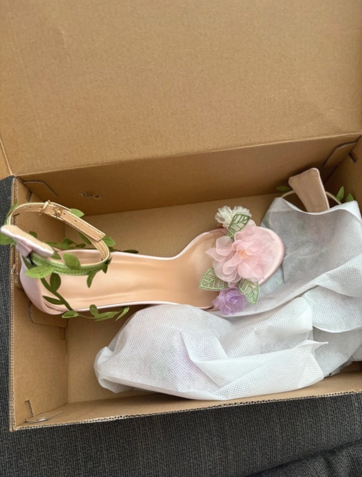 Приказни сандали на ток Once Upon a Heel – Rapunzel - Sunday West Boutique