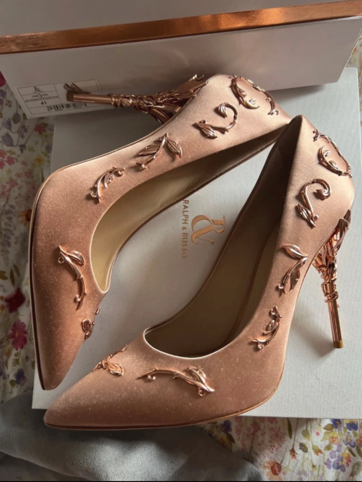 Ralph & Russo Eden Pumps токчета - спрени от производство - 41 - Sunday West Boutique