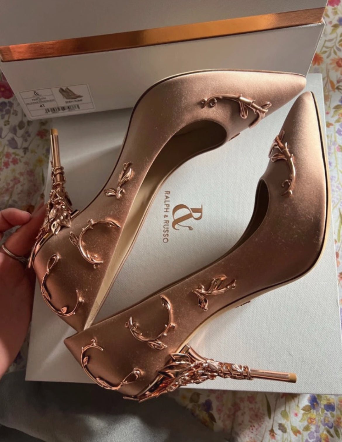 Ralph & Russo Eden Pumps токчета - спрени от производство - 41 - Sunday West Boutique