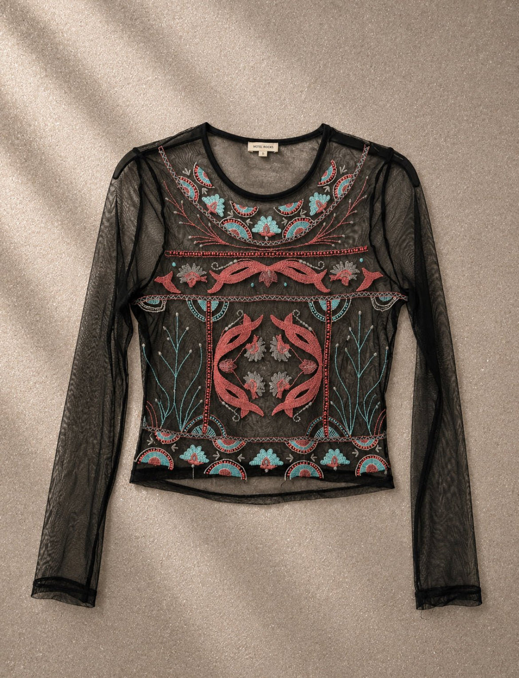 River Island sheer mesh топ - Sunday West Boutique