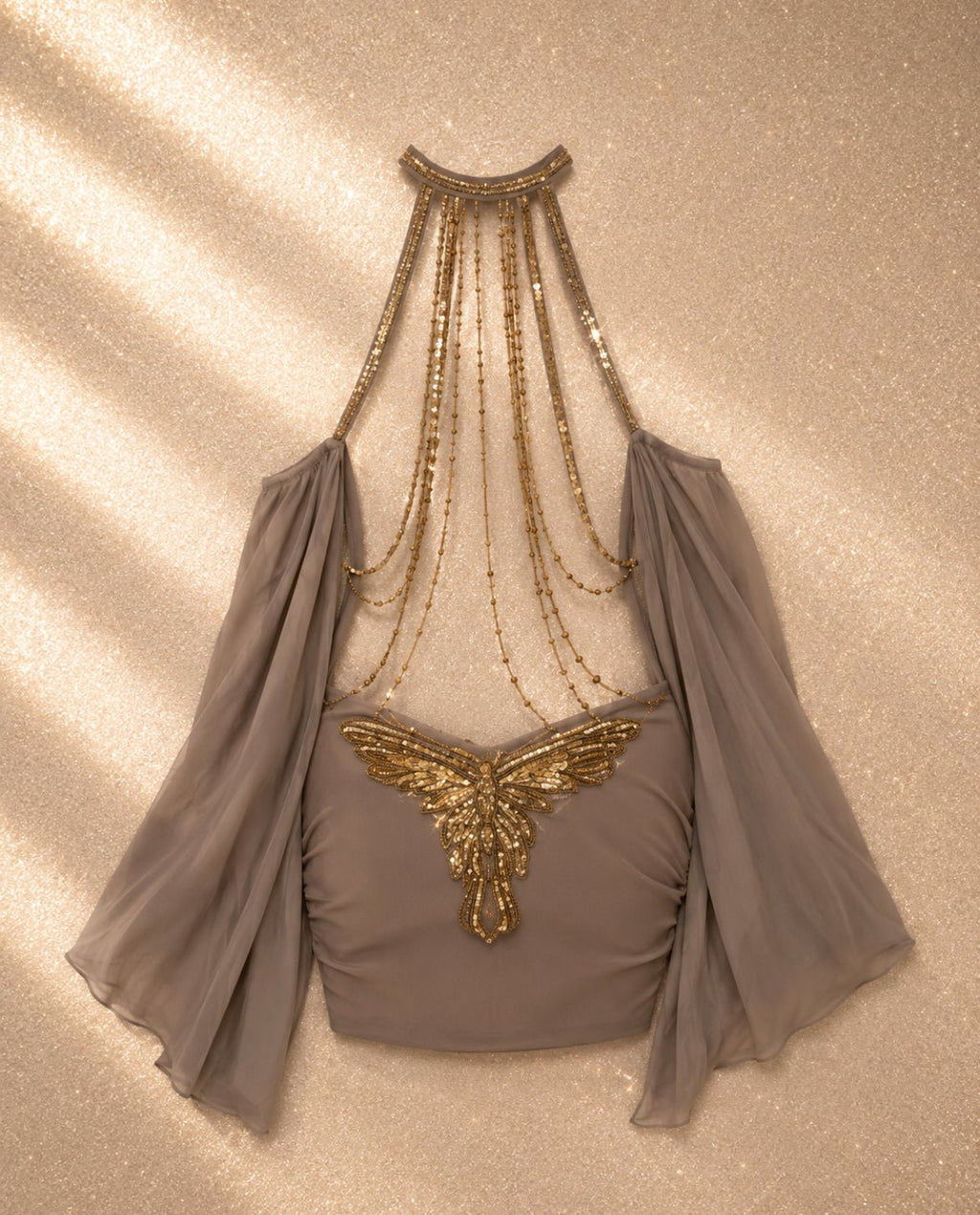 Рокля Jaded London Alula Butterfly Dress - Sunday West Boutique