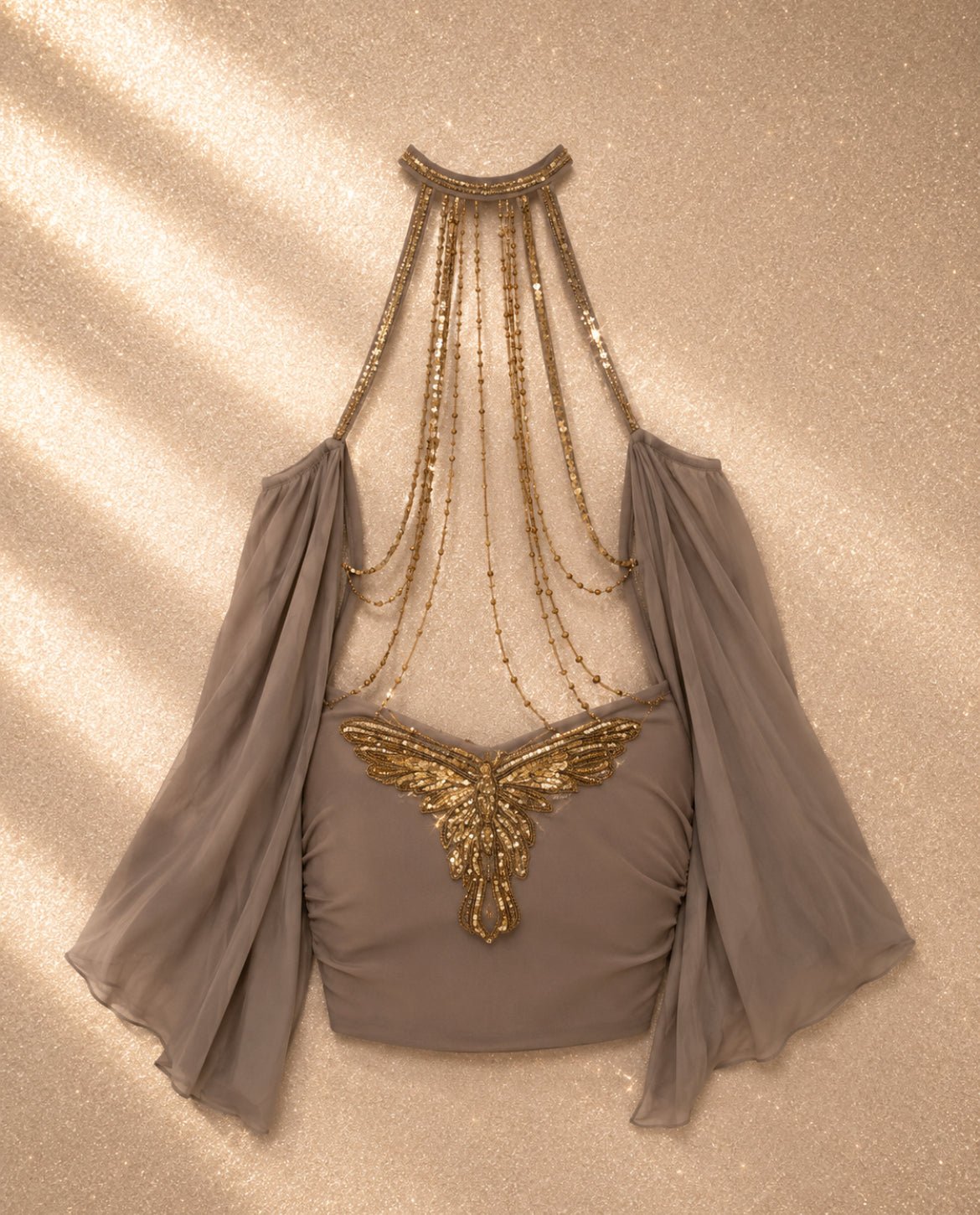 Рокля Jaded London Alula Butterfly Dress - Sunday West Boutique