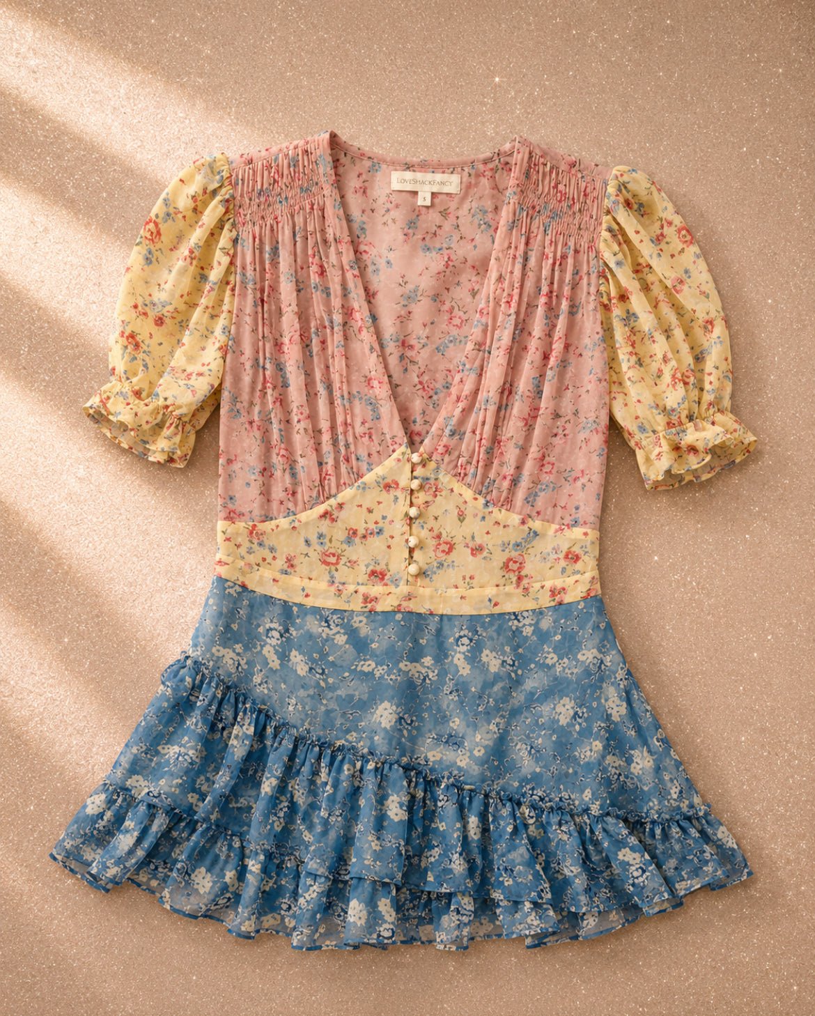 Романтична рокля LoveShackFancy - Sunday West Boutique