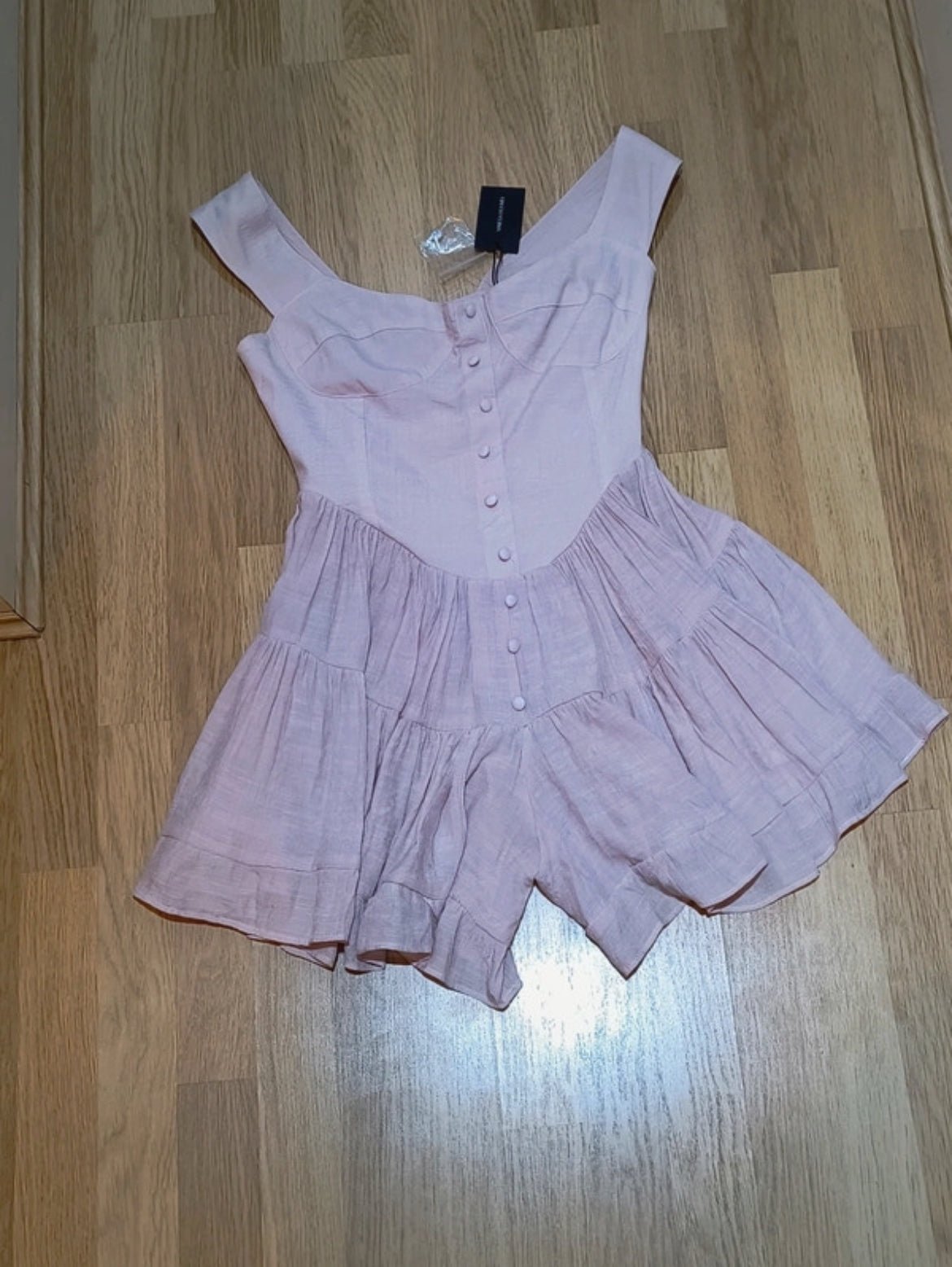 Ромпър Vanessa Mooney Elisabeth в нежен виолетов нюанс - S - Sunday West Boutique