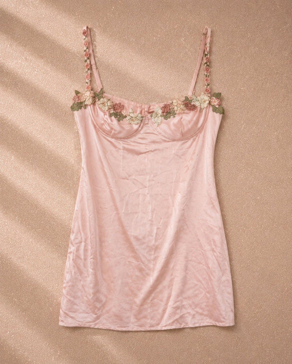 Розова сатенена мини рокля Princess Polly - M - Sunday West Boutique
