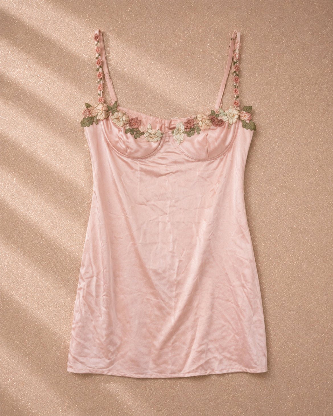 Розова сатенена мини рокля Princess Polly - M - Sunday West Boutique