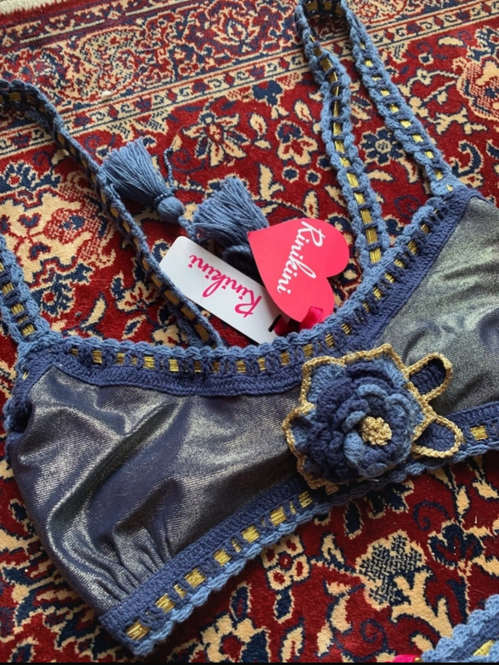 Рядък Y2K бански Rinikini - deadstock - Sunday West Boutique