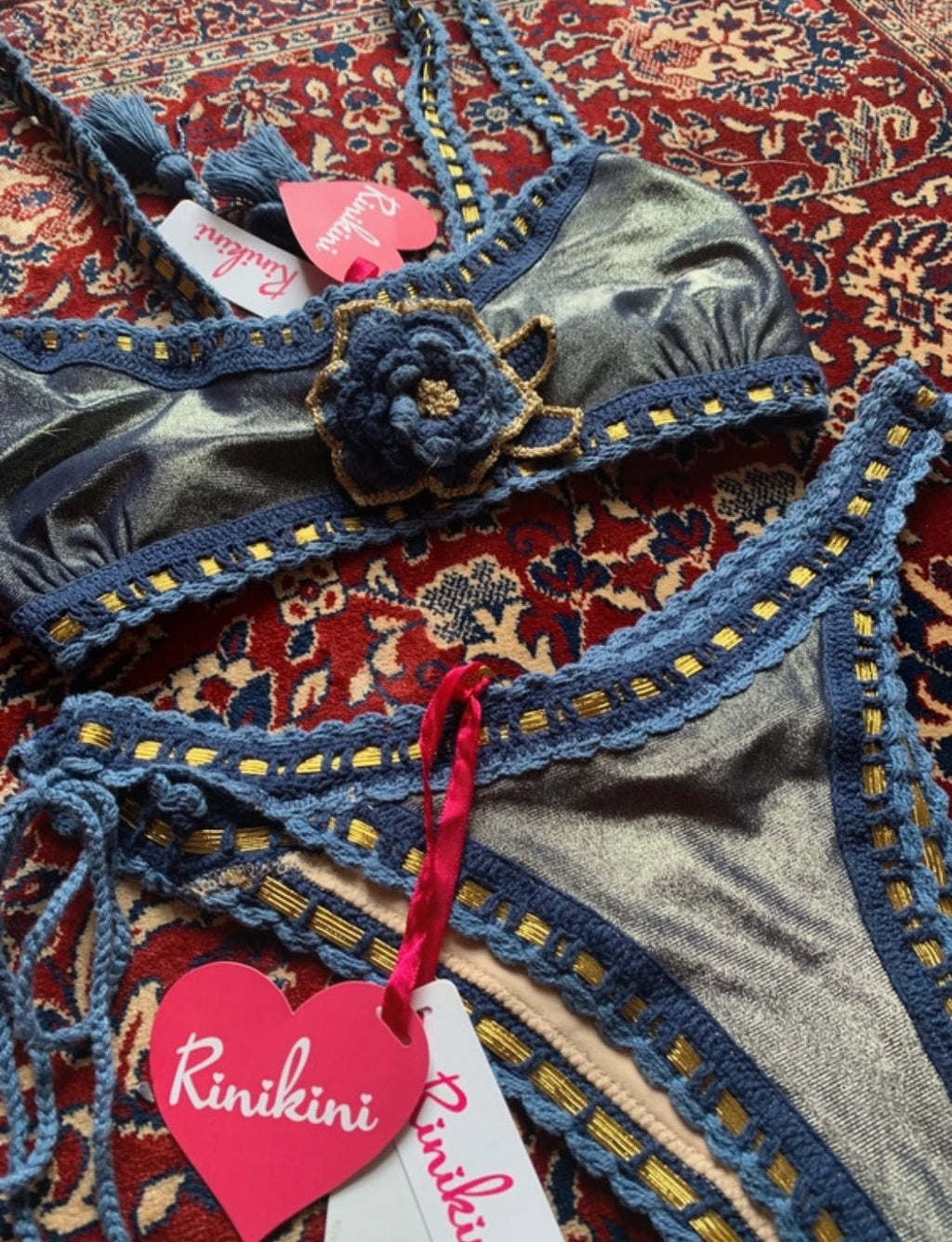 Рядък Y2K бански Rinikini - deadstock - Sunday West Boutique