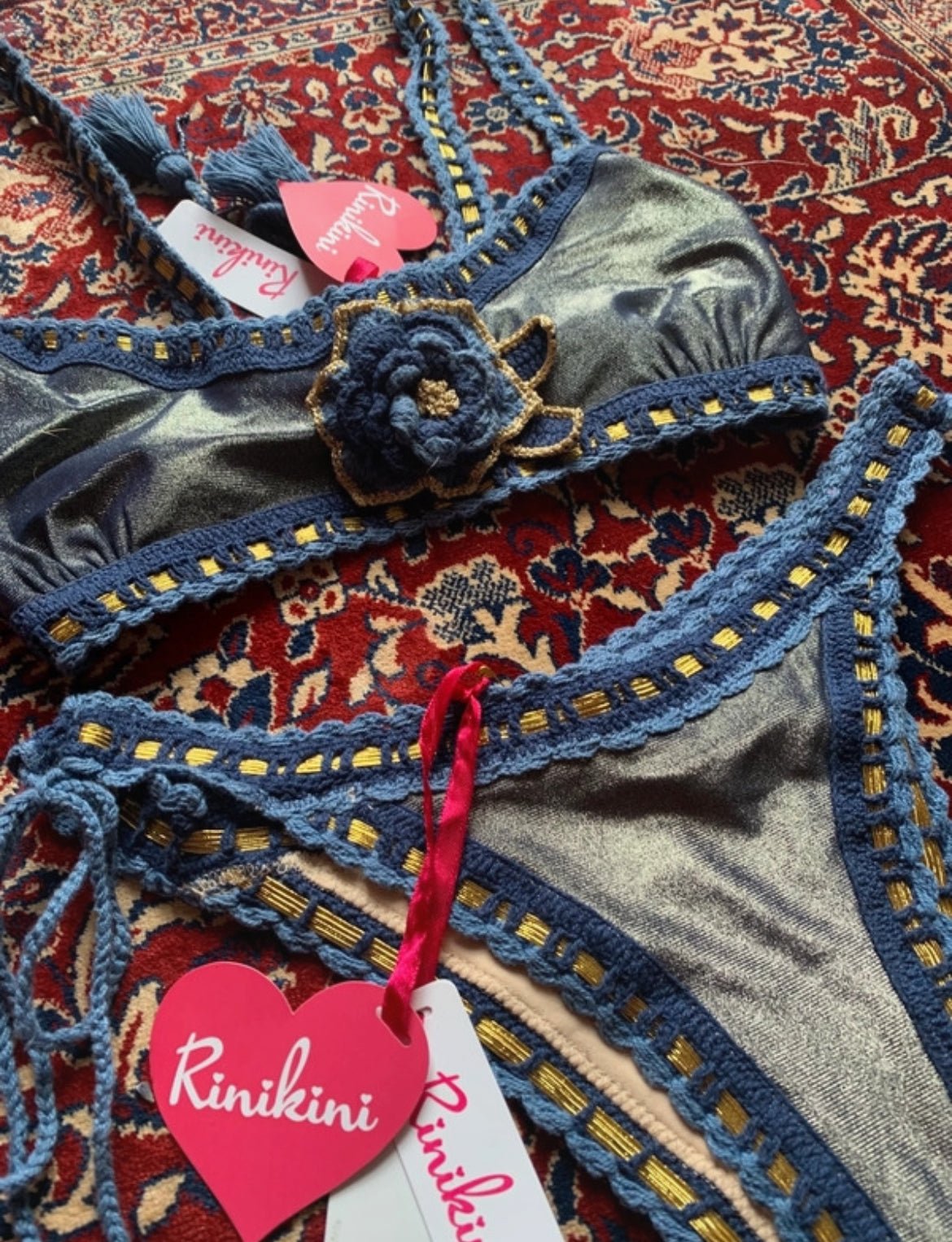 Рядък Y2K бански Rinikini - deadstock - Sunday West Boutique