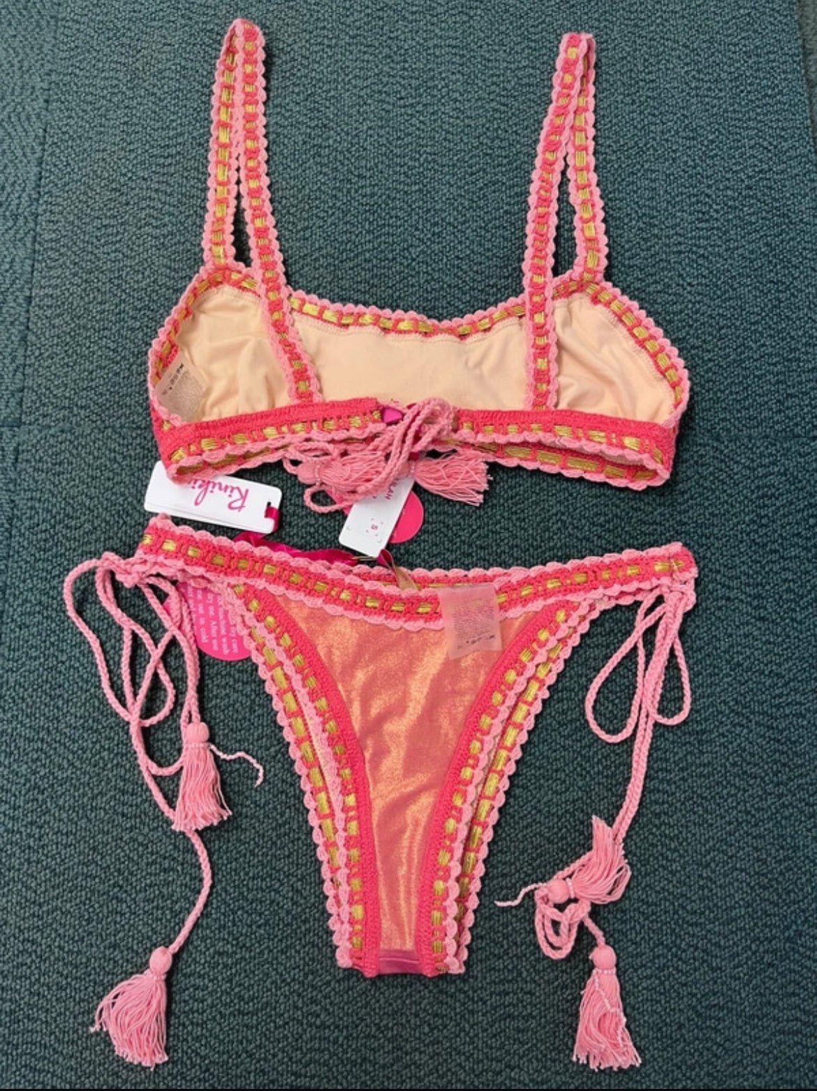 Рядък Y2K бански Rinikini - deadstock - Sunday West Boutique