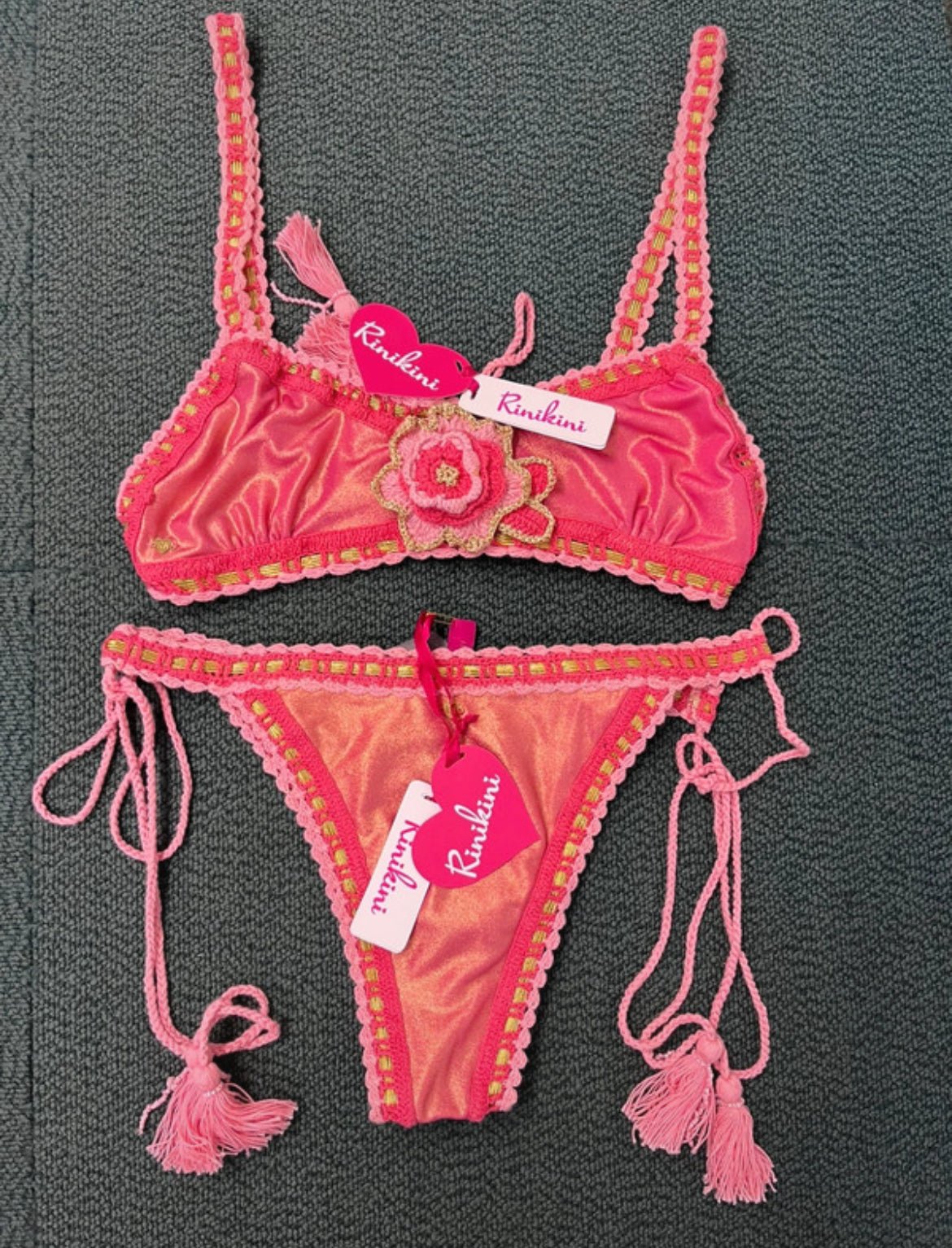 Рядък Y2K бански Rinikini - deadstock - Sunday West Boutique