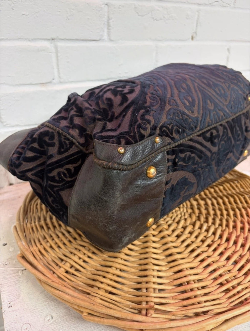 Рядка винтидж Prada Velluto Jacquard Frame Bag – емблематичен модел - Sunday West Boutique